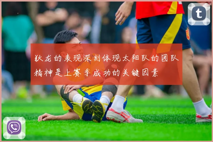狄龙的表现深刻体现太阳队的团队精神是上赛季成功的关键因素